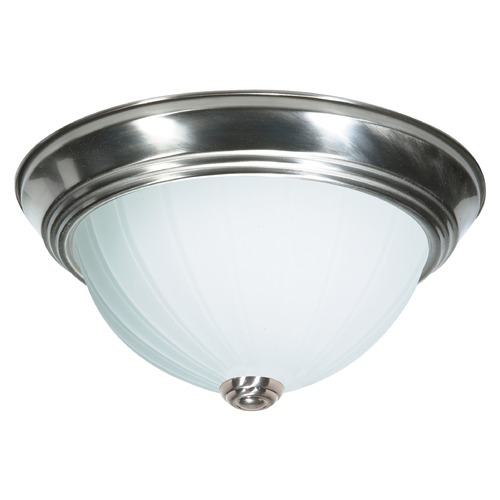 Brushed Nickel Flush Mount by Nuvo Lighting