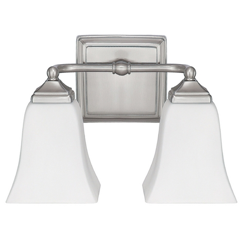 Cade 12.50-Inch Vanity Light in Brushed Nickel by Capital Lighting