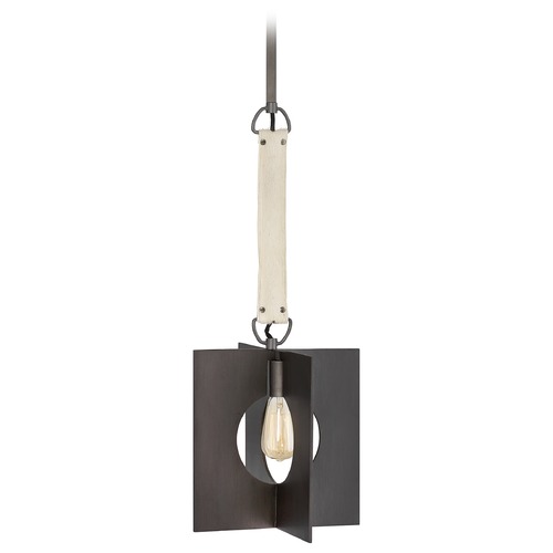 Hinkley Ludlow 12-Inch Brushed Graphite Pendant by Hinkley Lighting 41317BGR