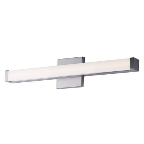 Maxim Lighting Spec Vanity Satin Nickel LED Vertical Bathroom Light by Maxim Lighting 52002SN