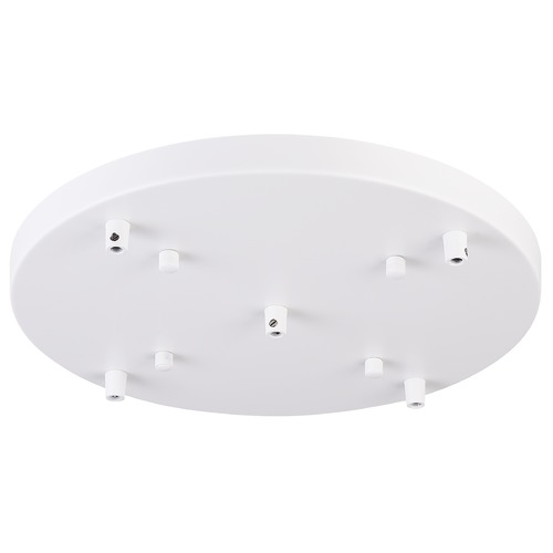 Matteo Lighting Matteo Lighting Multi Ceiling Canopy (line Voltage) White Ceiling Adaptor CP0105WH
