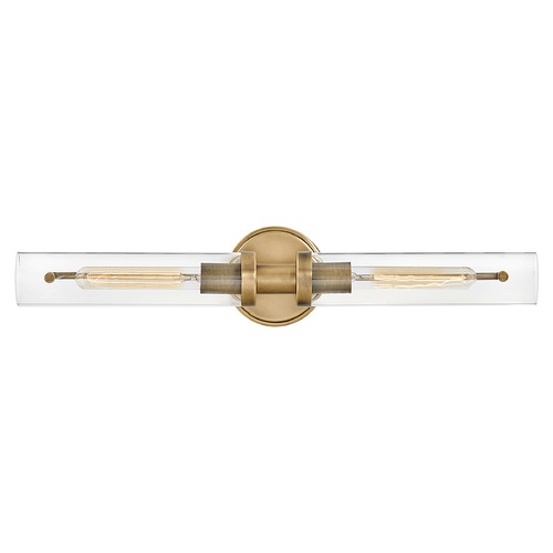 Vaughn 2-Light Vanity Light in Heritage Brass by Hinkley Lighting