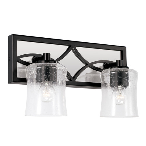 Capital Lighting Avery 15.25-Inch Vanity Light in Matte Black by Capital Lighting 145721MB-505