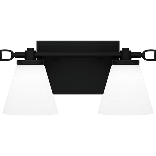 Quoizel Lighting Daniels Matte Black LED Bathroom Light by Quoizel Lighting DNL8613MBK