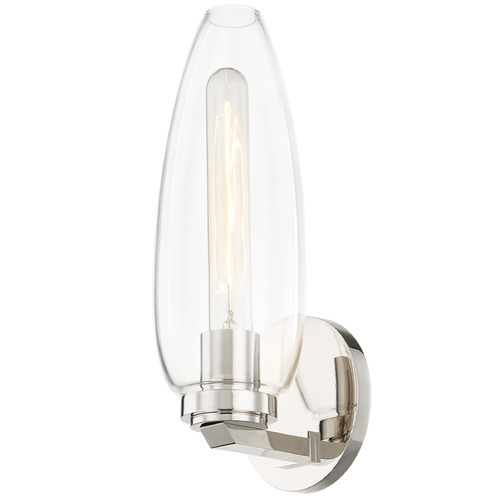 Troy Lighting Fresno Polished Nickel Sconce