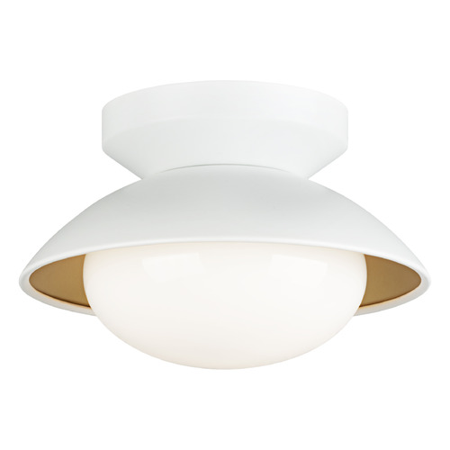 Matteo Lighting Matteo Lighting Hatley White Flushmount Light M13101WHOP