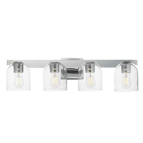 Scoop Polished Chrome Bathroom Light by Maxim Lighting
