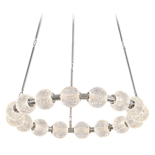 Alora Lighting Marni Polished Nickel LED Chandelier