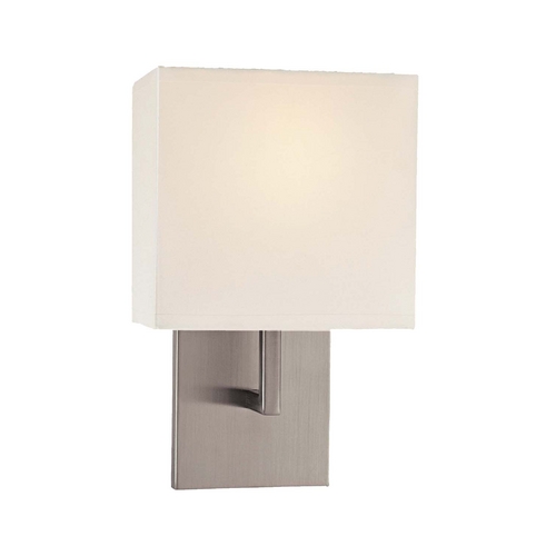 Wall Sconce in Brushed Nickel by George Kovacs