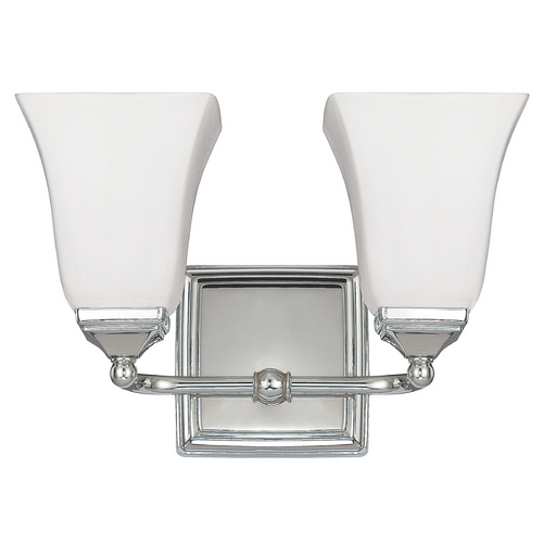 Polished Nickel Bathroom Light by Capital Lighting