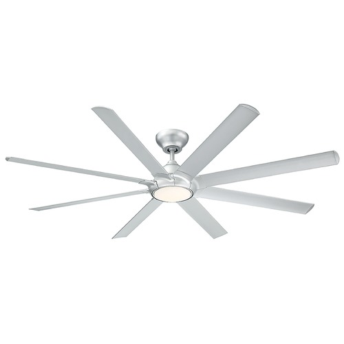 Modern Forms by WAC Lighting Hydra 80-Inch Wet LED Smart Fan in Titanium Silver by Modern Forms FR-W1805-80L-TT