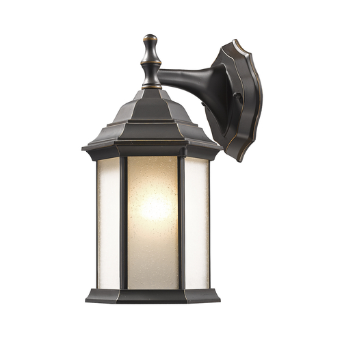 Z-Lite Waterdown Oil Rubbed Bronze Outdoor Wall Light by Z-Lite T21-ORB-F