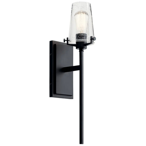 Alton Wall Sconce in Black by Kichler Lighting