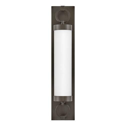 Baylor Black Oxide LED Vertical Bathroom Light by Hinkley Lighting