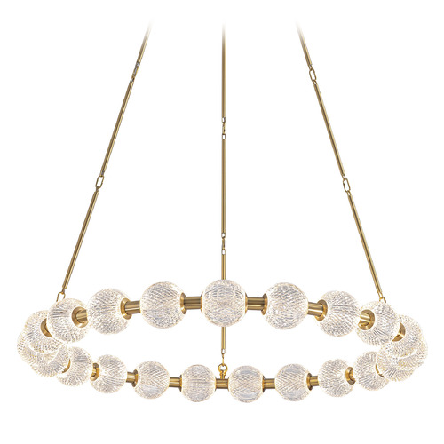 Alora Lighting Marni Natural Brass LED Chandelier