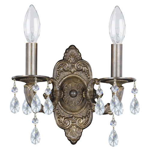 Crystorama Lighting Paris Market Venetian Bronze Sconce