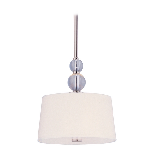 Maxim Lighting Rondo Polished Nickel Mini Pendant by Maxim Lighting 92750WTPN