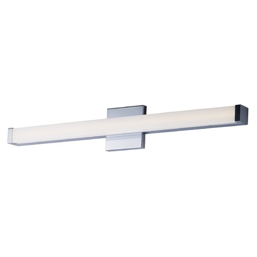 Spec Vanity Polished Chrome LED Vertical Bathroom Light by Maxim Lighting