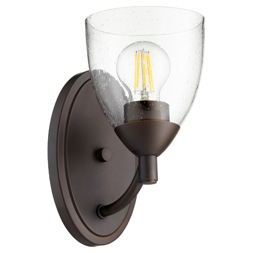 Barkley Oiled Bronze Sconce by Quorum Lighting