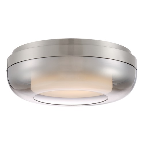 George Kovacs Lighting First Encounter LED Flush Mount in Brushed Nickel by George Kovacs P952-2-084-L