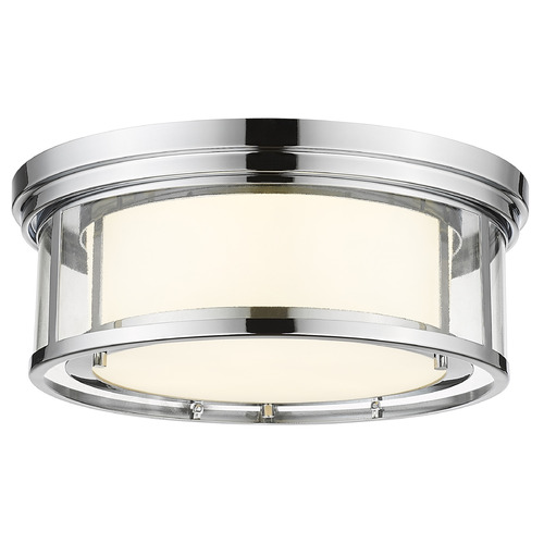 Z-Lite Willow Chrome Flush Mount by Z-Lite 426F16-CH