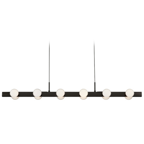 Rezz Black LED Linear Light by Kuzco Lighting