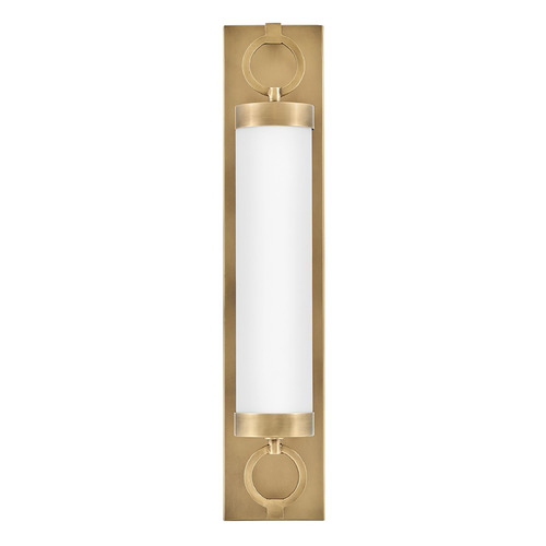 Baylor Heritage Brass LED Vertical Bathroom Light by Hinkley Lighting