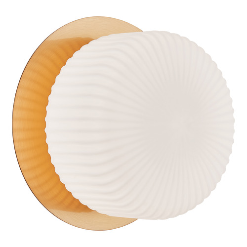 Matteo Lighting Knobbel Aged Gold Brass LED Sconce by Matteo Lighting S01301AGOP