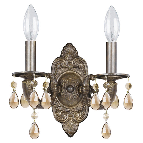 Crystorama Lighting Paris Market Venetian Bronze Sconce