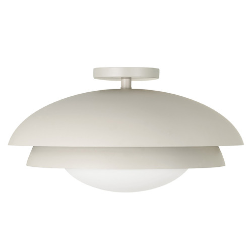 Capital Lighting Capital Lighting Jensen Taupe Semi-Flushmount Light 259211TP