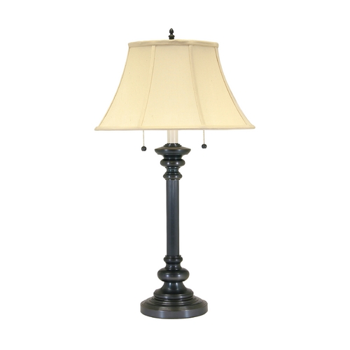 Newport Twin Pull Table Lamp in Oil Rubbed Bronze by House of Troy Lighting