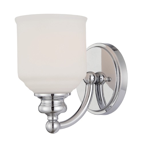 Savoy House Polished Chrome Sconce by Savoy House 9-6836-1-11