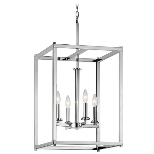 Crosby 31-Inch High Chrome Pendant by Kichler Lighting