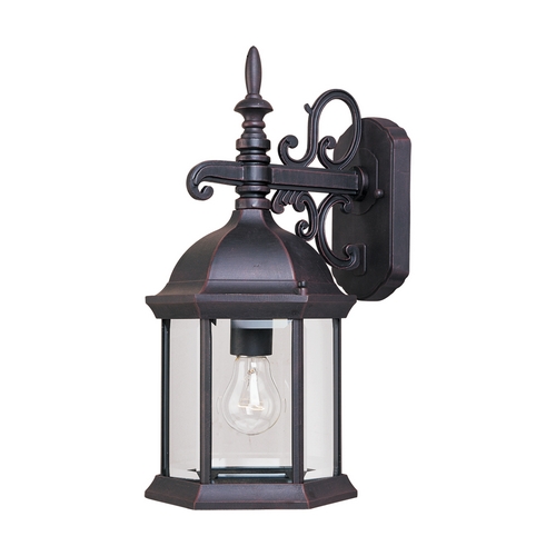 Builder Cast Empire Bronze Outdoor Wall Light by Maxim Lighting