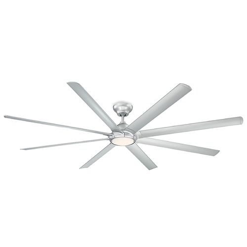 Modern Forms by WAC Lighting Hydra 96-Inch LED Outdoor Fan in Titanium Silver by Modern Forms FR-W1805-96L-TT