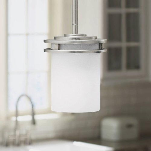 Kichler Lighting Hendrik Mini Pendant in Brushed Nickel by Kichler Lighting 3475NI