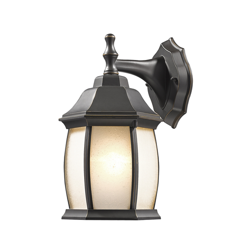 Z-Lite Waterdown Oil Rubbed Bronze Outdoor Wall Light by Z-Lite T20-ORB-F