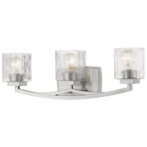 Z-Lite Zaid Brushed Nickel Bathroom Light by Z-Lite 1929-3V-BN