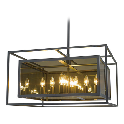 Z-Lite Infinity Misty Charcoal Pendant by Z-Lite 802P24-MC