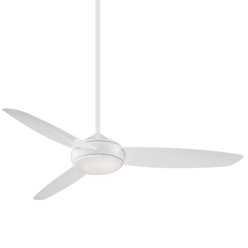 Concept IV 54-Inch LED Smart Outdoor Fan in White by Minka Aire