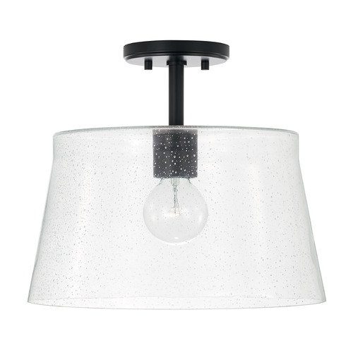 HomePlace by Capital Lighting Baker Medium Dual Mount Pendant in Matte Black by HomePlace by Capital Lighting 246911MB