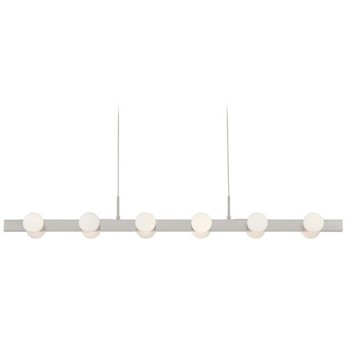 Kuzco Lighting Rezz Brushed Nickel LED Linear Light by Kuzco Lighting LP63436-BN