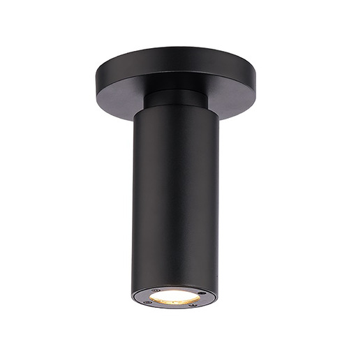 Caliber LED Outdoor Flush Mount in Black by WAC Lighting