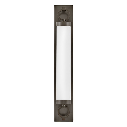 Baylor Black Oxide LED Vertical Bathroom Light by Hinkley Lighting