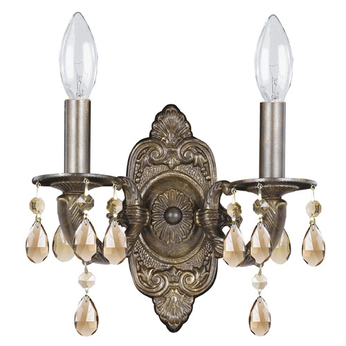 Crystorama Lighting Crystorama Lighting Paris Market Venetian Bronze Sconce 5022-VB-GT-S