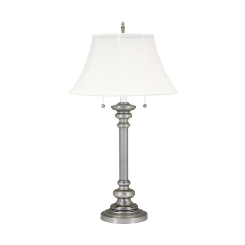 Newport Twin Pull Table Lamp in Pewter by House of Troy Lighting