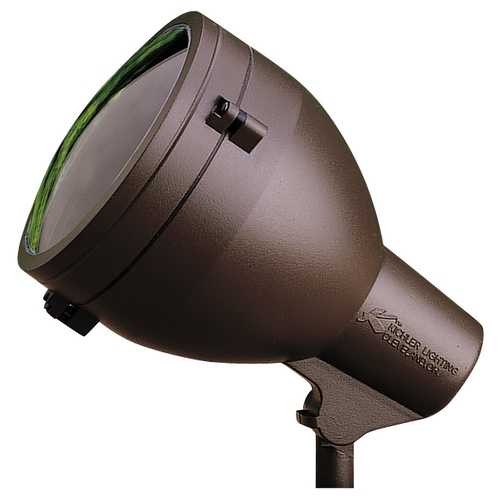 Seaside 7.75-Inch Adjustable 120V Landscape Accent Light in Bronze by Kichler Lighting
