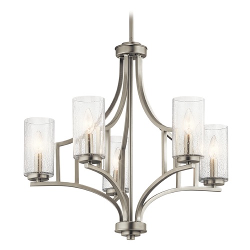 Vara 5-Light Chandelier in Brushed Nickel by Kichler Lighting