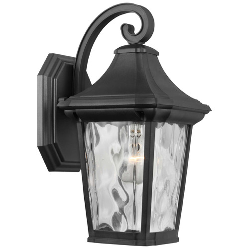 Progress Lighting Marquette Textured Black Outdoor Wall Light