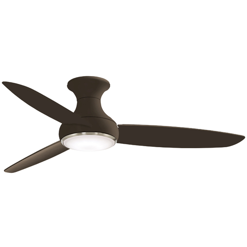 Concept III 54-Inch LED Smart Outdoor Fan in Bronze by Minka Aire
